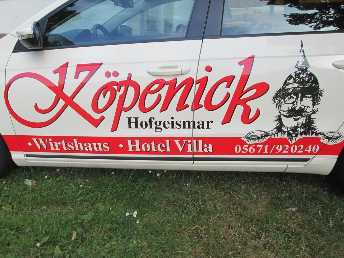 Hotel Villa Wirtshaus Koepenick Hofgeismar Εξωτερικό φωτογραφία